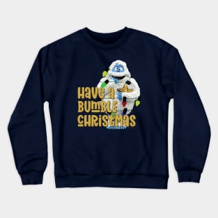 Classic Christmas Abominable Snowman Merry Christmas © GraphicLoveShop Crewneck Sweatshirt